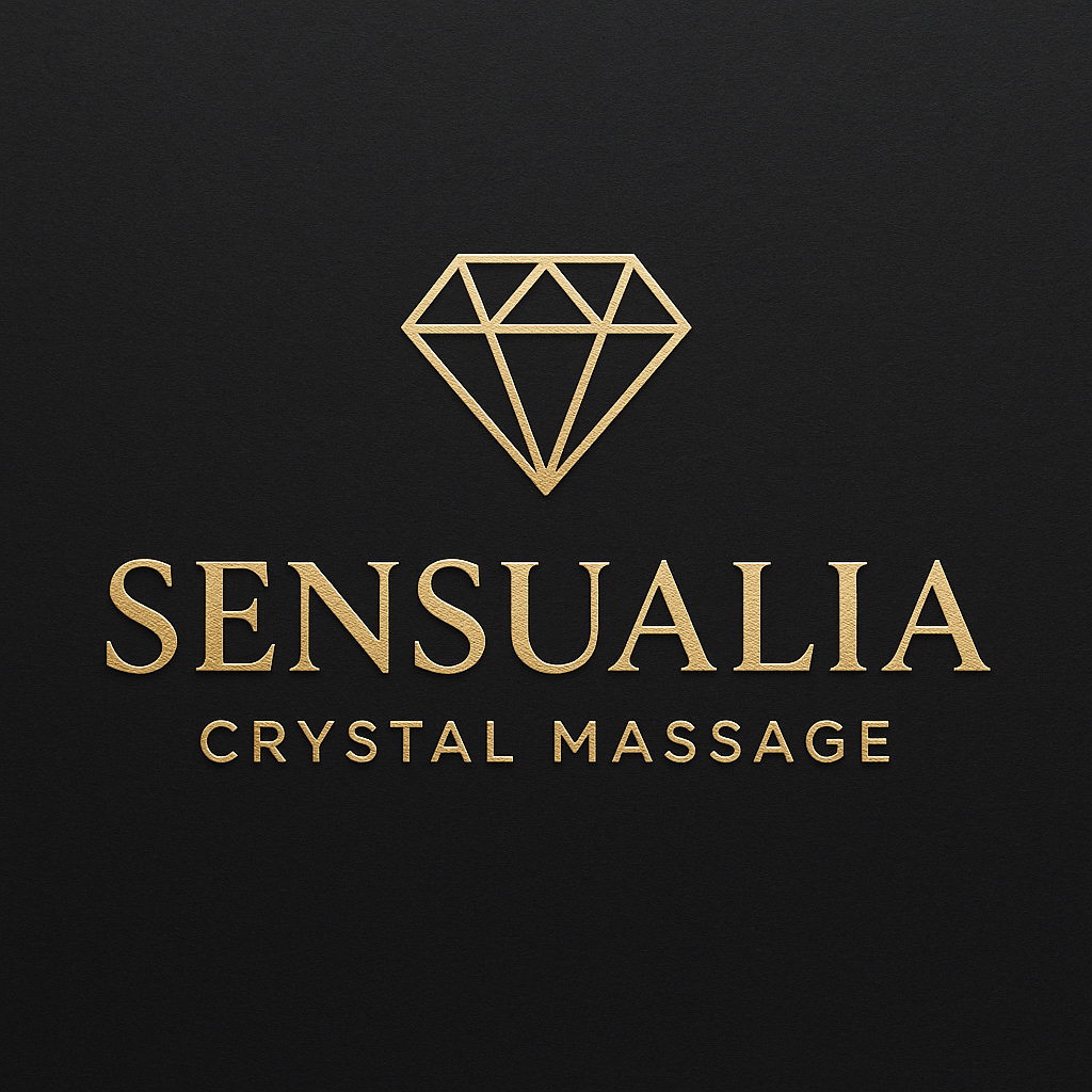 Sensualia Crystal Massage Logo – Luxury Sensual Massage Studio in London